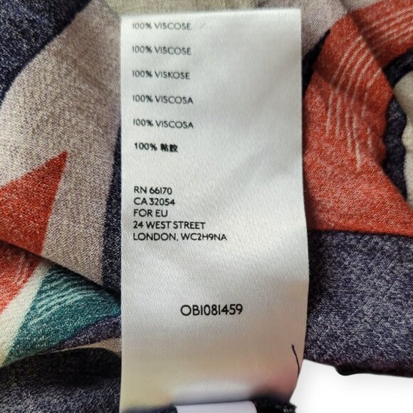 Anthropologie Maeve XS Peplum Bird Print Blouse - Picture 11 of 14